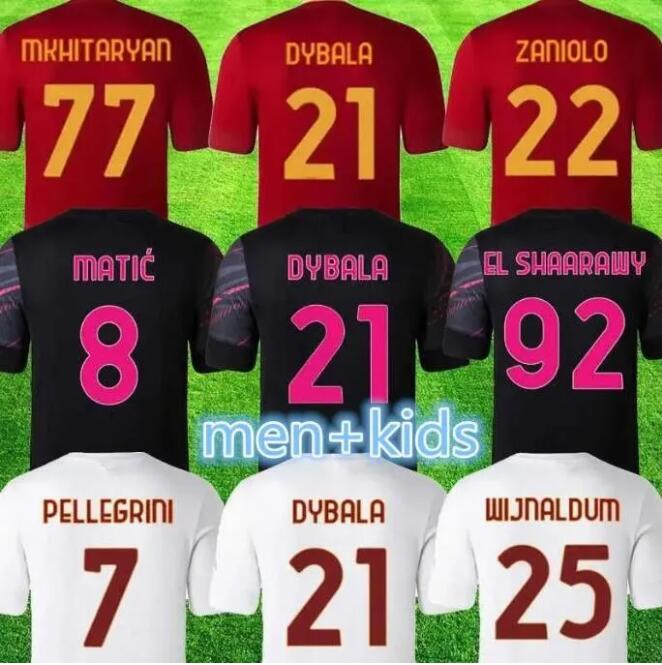 22 23 24 DYBALA romas Soccer jerseys maglia Pellegrini belotti CELIK Abraham 2023 2024 HOME away 3rd jerseys MANCINI KUMBULLA men kids kit Football EL SHAARAWY, 22-23 away
22 23 24 DYBALA romas Soccer jerseys maglia Pellegrini belotti CELIK Abraham 2023 2024 HOME away 3rd jerseys MANCINI KUMBULLA men kids kit Football EL SHAARAWY, 22-23 away