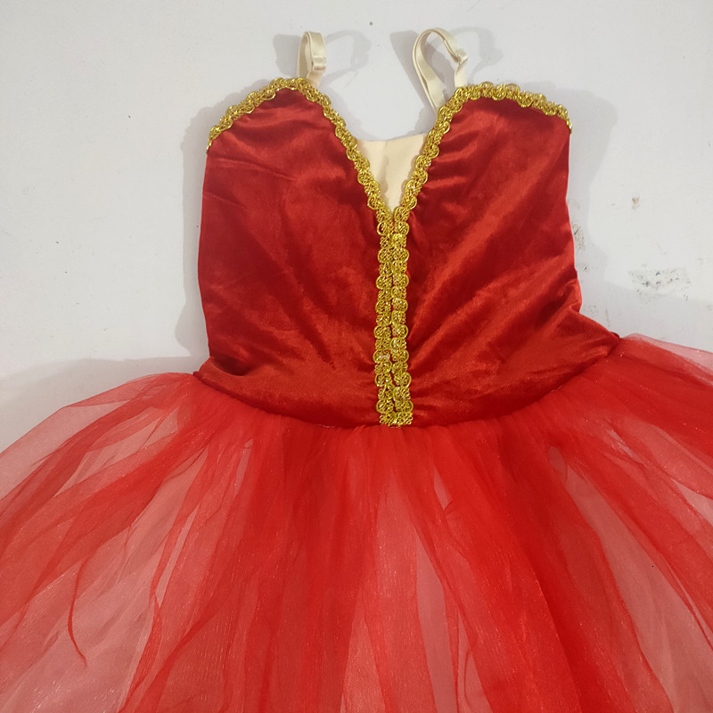 Family Matching Outfits Childrens ballet skirt girls dance childrens program collective performance costumes 230518