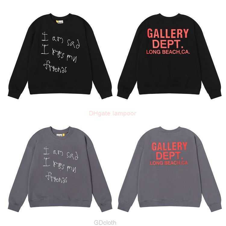 Designer Clothing Galleries Hoodie Mens Sweatshirts Galleryes Gary Depts Slogan Printed Cotton Terry Round Neck Sweater Long Sleeve Loose Male Female Lovers Ameri, Shipping fee
Designer Clothing Galleries Hoodie Mens Sweatshirts Galleryes Gary Depts Slogan Printed Cotton Terry Round Neck Sweater Long Sleeve Loose Male Female Lovers Ameri, Shipping fee