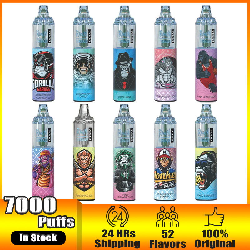 RandM 7000 Puffs Disposable Vape Pens OEM ODM Available CE FCC Certification E cigarette
RandM 7000 Puffs Disposable Vape Pens OEM ODM Available CE FCC Certification E cigarette