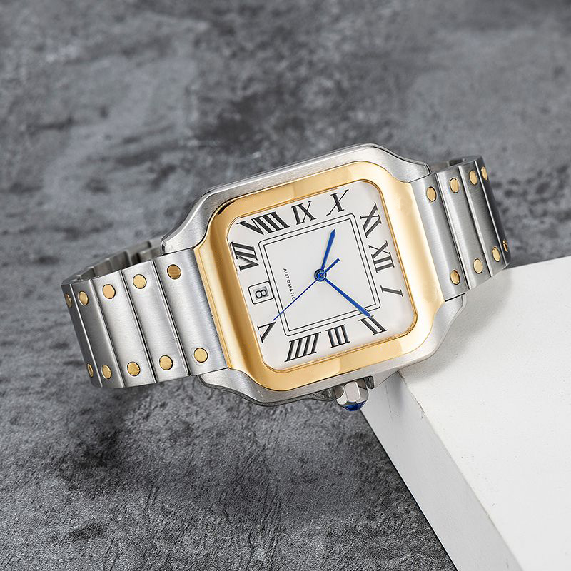 The automatic men's watch is made of high-quality stainless steel, with baked blue watch pins, sapphire lenses, deep waterproof, and fashionable gifts, Stripping tool
The automatic men's watch is made of high-quality stainless steel, with baked blue watch pins, sapphire lenses, deep waterproof, and fashionable gifts, Stripping tool