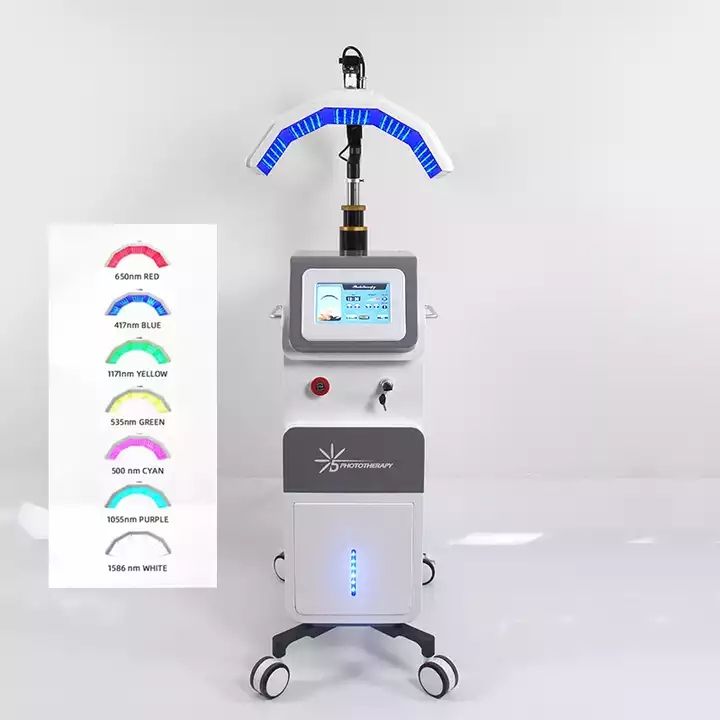 Salon Led Light Therapy Pdt Led Facial Photodynamic Therapy For Skin Rejuvenation Led