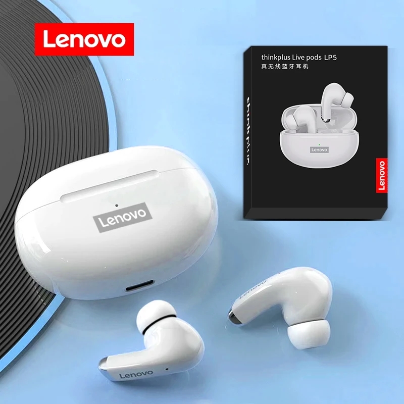 Lenovo LP50 LP5 TWS Wireless Earphone Bluetooth Dual Stereo Noise Reduction Bass For iPhone 14 Bluetooth Headphones, Black
Lenovo LP50 LP5 TWS Wireless Earphone Bluetooth Dual Stereo Noise Reduction Bass For iPhone 14 Bluetooth Headphones, Black