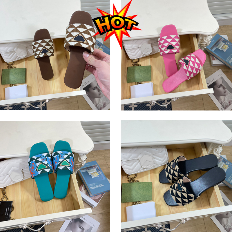 2023 green luxe flat slide slippers slip on fabric sandals floral embroidered open toe shoes luxury designer for women holiday flats sandal factory footwear
2023 green luxe flat slide slippers slip on fabric sandals floral embroidered open toe shoes luxury designer for women holiday flats sandal factory footwear