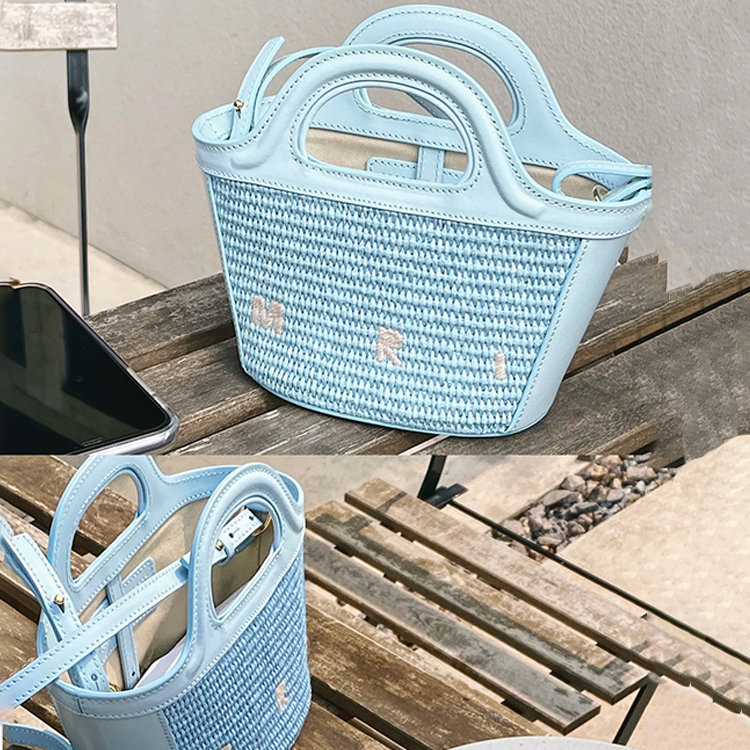 Raffias marn weave Travel shoulder bag luxury high quality tropicalia micro summer straw Bag mens tote Women's handbag clutch Crossbody Large capacity designer bags, Khaki+black
Raffias marn weave Travel shoulder bag luxury high quality tropicalia micro summer straw Bag mens tote Women's handbag clutch Crossbody Large capacity designer bags, Khaki+black