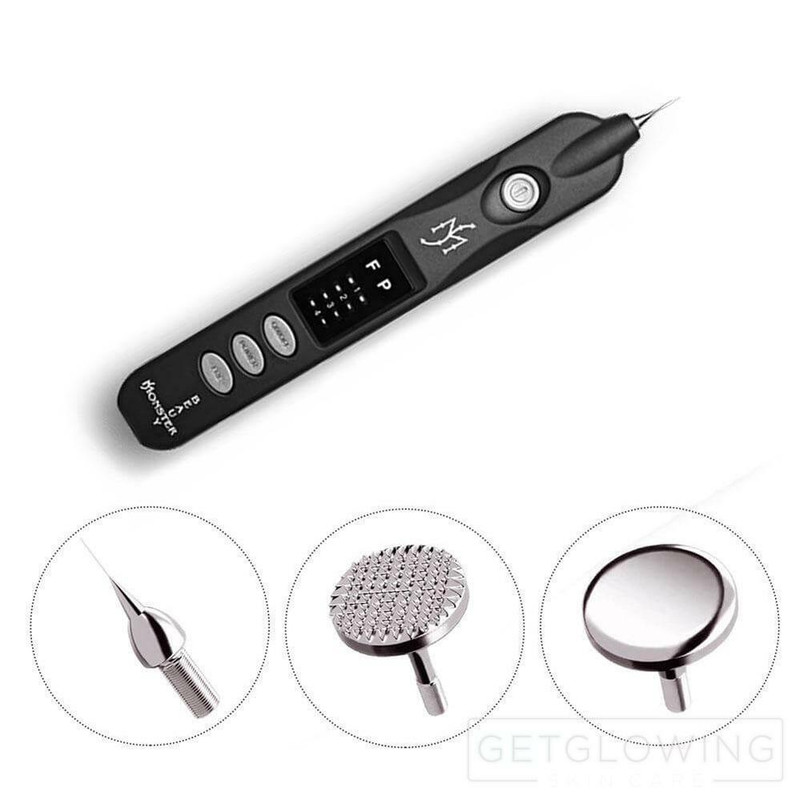 Black Fibroblast Plasma Pen Beauty Monster for Eyelid Lifting Wrinkle Spot Tattoo Mole Freckle Removal