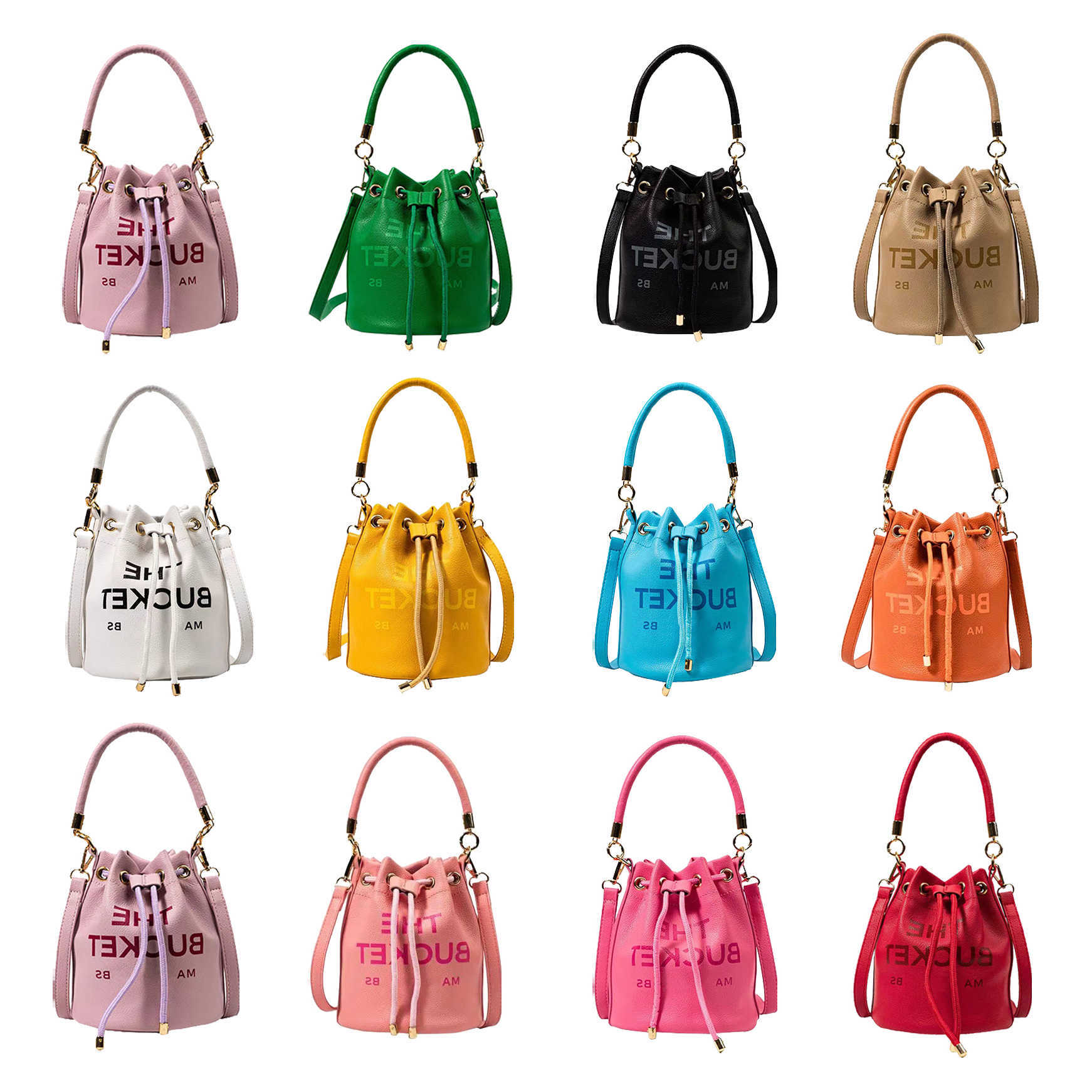 Fashion marc BUCKET bags New style Womens mens the tote buckets handbag Luxury pull closure Drawstring with shoulder strap Designer clutch satchel Crossbody bags
Fashion marc BUCKET bags New style Womens mens the tote buckets handbag Luxury pull closure Drawstring with shoulder strap Designer clutch satchel Crossbody bags
