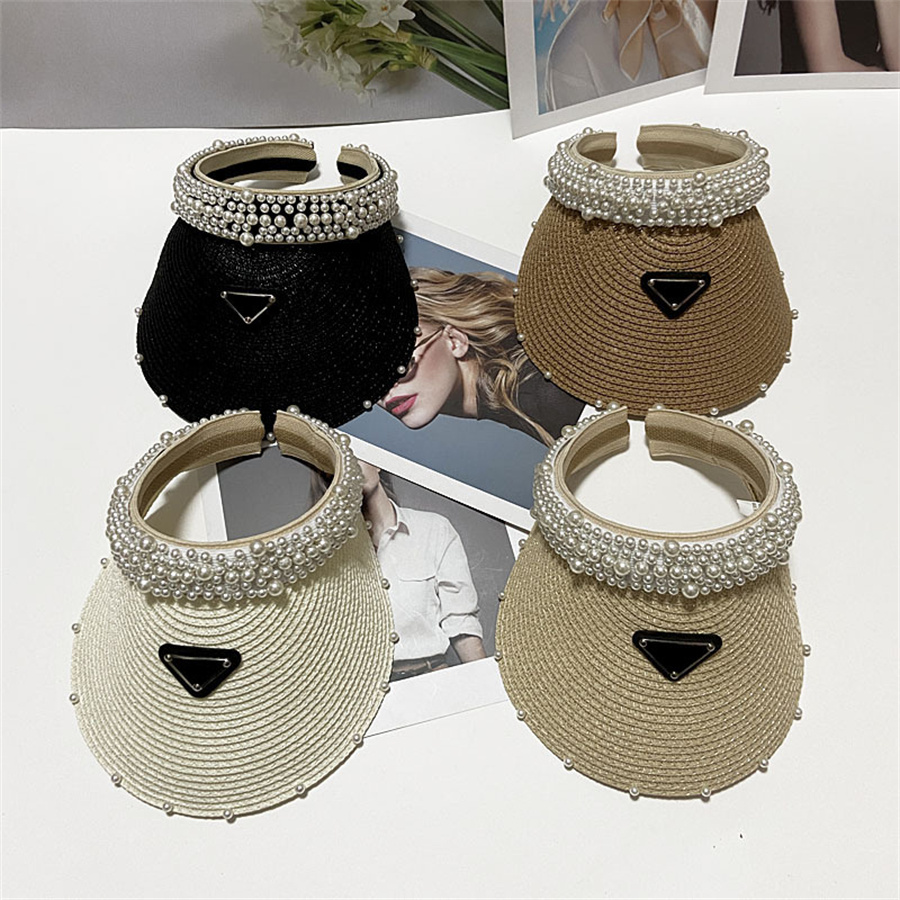 ventilate Women's Empty Top Hat Designer Beanie Cap Sun Protection UV Bowknot Large brim Straw Hats Breathable hollow roof sun shading pearl eaves, 11
ventilate Women's Empty Top Hat Designer Beanie Cap Sun Protection UV Bowknot Large brim Straw Hats Breathable hollow roof sun shading pearl eaves, 11