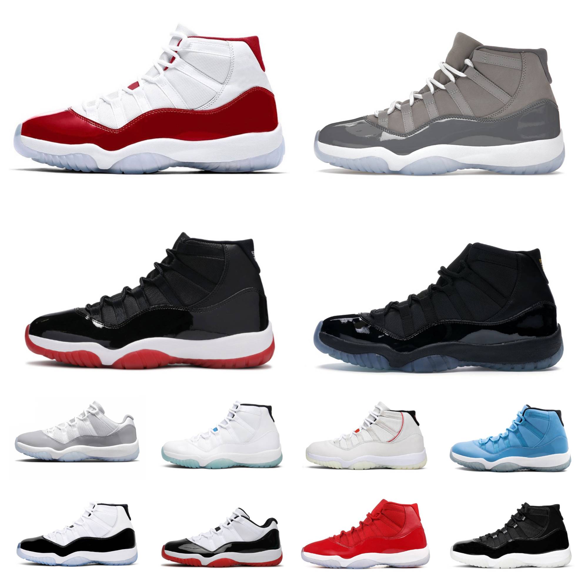 Retro Men 11 11s Basketball Shoes Women Cool Grey Cherry Yellow Snakeskin DMP Cement Grey Jubilee Gamma Blue Space Jam Cap and Gown Playoffs Bred Designer Sneakers, Shoes lace
Retro Men 11 11s Basketball Shoes Women Cool Grey Cherry Yellow Snakeskin DMP Cement Grey Jubilee Gamma Blue Space Jam Cap and Gown Playoffs Bred Designer Sneakers, Shoes lace