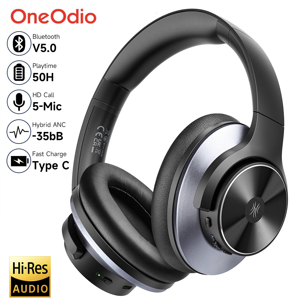 Headsets Oneodio A10 Hybrid Active Noise Cancelling Headphones Bluetooth With Hi-Res Audio Over Ear Wireless Headset ANC With Microphone 230518
Headsets Oneodio A10 Hybrid Active Noise Cancelling Headphones Bluetooth With Hi-Res Audio Over Ear Wireless Headset ANC With Microphone 230518