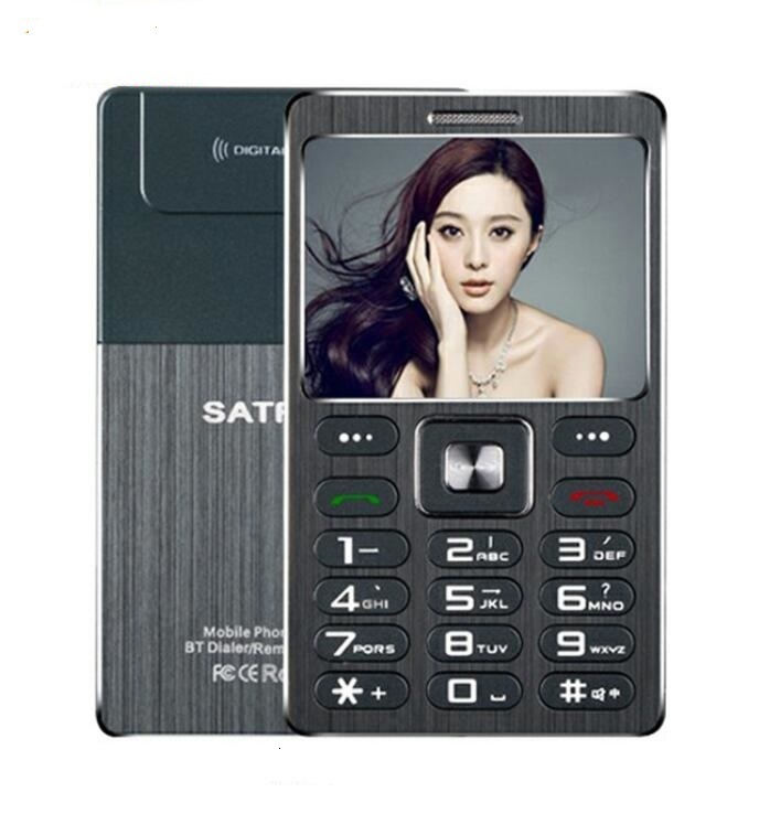 MP3 MP4 Players Mini Phone Satrend A10 Metal Shell Small Size 177''Tft Dual Sim Card With Bluetooth Dialer Function Mobile 230518