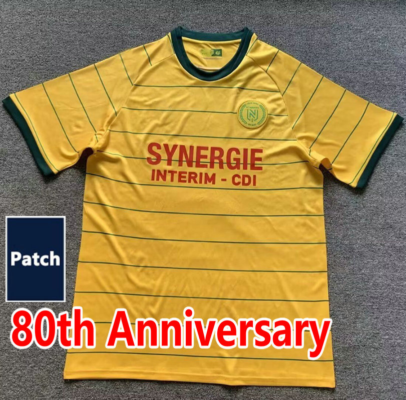 2023 Maillots FC Nantes Etoile soccer jerseys 80th Anniversary SIMON KOLO GIROTTO COULIBALY BLAS MUANI football shirt home yellow special eidition maillot de foot, 80th anniversary +patch
2023 Maillots FC Nantes Etoile soccer jerseys 80th Anniversary SIMON KOLO GIROTTO COULIBALY BLAS MUANI football shirt home yellow special eidition maillot de foot, 80th anniversary +patch