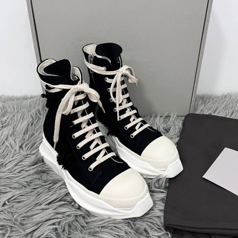 rick owens sneakers designer casual shoes for mens women platform black white beige leather canvas thick bottoms fashion jumbo lace up outdoor trainer boot
rick owens sneakers designer casual shoes for mens women platform black white beige leather canvas thick bottoms fashion jumbo lace up outdoor trainer boot