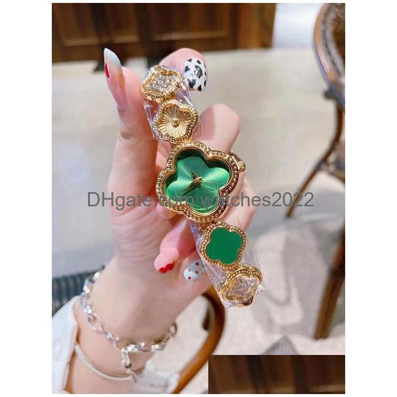 Wristwatches For 2022 New Womens Watches Three Stitches Quartz Watch Top Luxury Brand Steel Belt Lady Accessories Fourleaf Clover Sh Dhlzb, 10
Wristwatches For 2022 New Womens Watches Three Stitches Quartz Watch Top Luxury Brand Steel Belt Lady Accessories Fourleaf Clover Sh Dhlzb, 10
