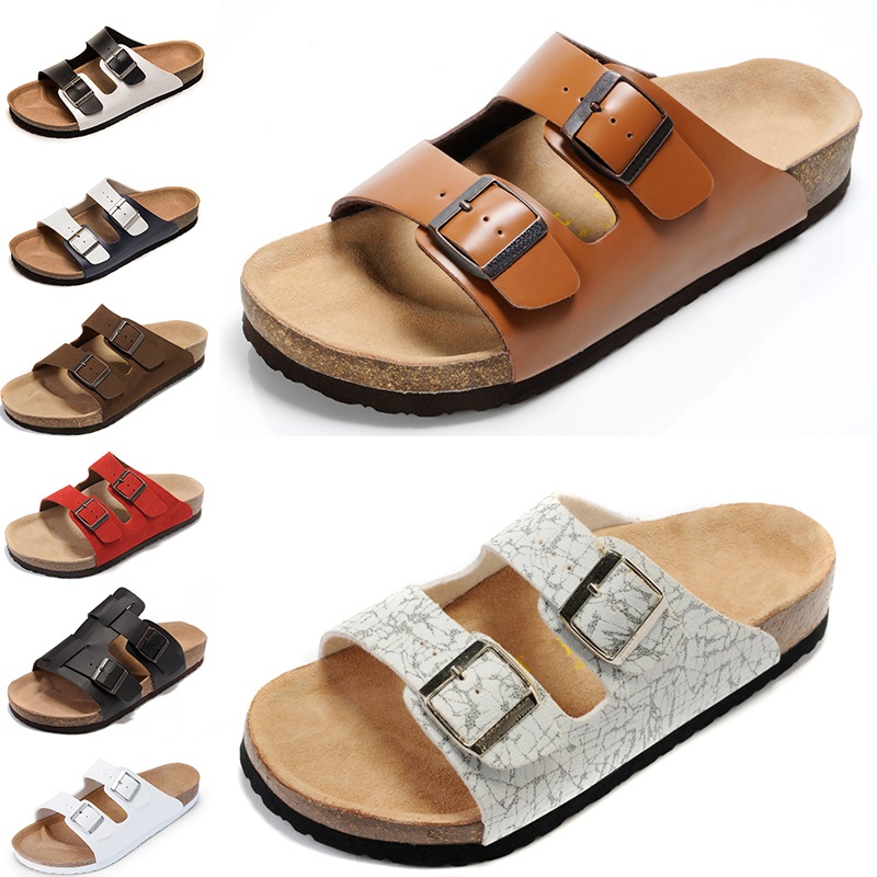 Arizona Vintage Designer Slippers For Men Women Leather Two-strap Black Brown Grey Peep Toe Dad Ladies Madrid Monterey Florida Slides Flat pantoufle sliders
Arizona Vintage Designer Slippers For Men Women Leather Two-strap Black Brown Grey Peep Toe Dad Ladies Madrid Monterey Florida Slides Flat pantoufle sliders