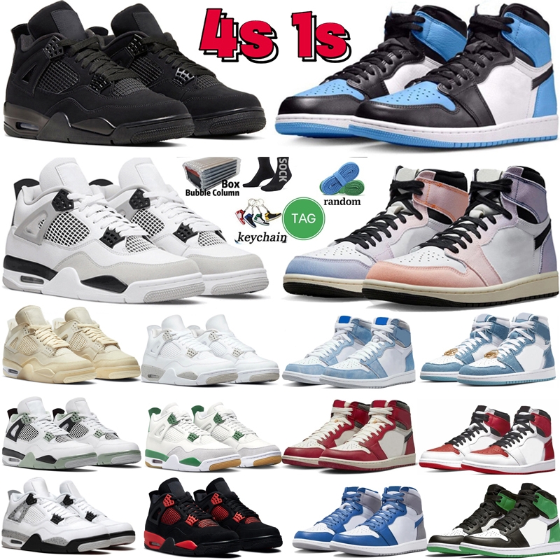 4 4s Black Cat Alternate Pine Green Seafoam Sail Military Canvas Oreo Basketball Shoes 1 1S Skyline Mocha Lucky Green University Ture Denim UNC Mens Sports Sneakers, Color-32
4 4s Black Cat Alternate Pine Green Seafoam Sail Military Canvas Oreo Basketball Shoes 1 1S Skyline Mocha Lucky Green University Ture Denim UNC Mens Sports Sneakers, Color-32