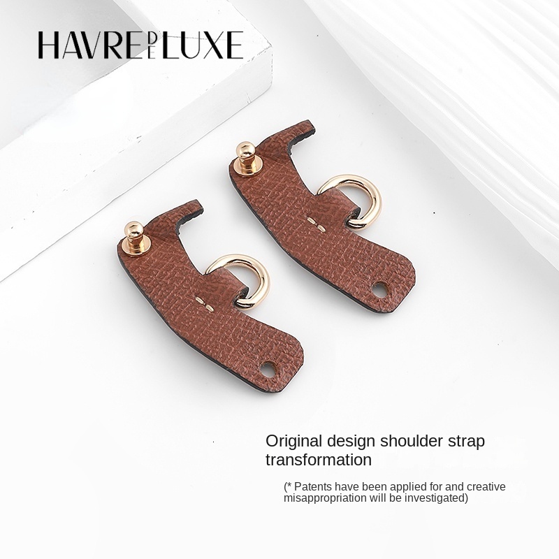 Bag Parts Accessories Mini Bag Crossbody Shoulder Strap Punch-free Leather Ring Bag Modification Adjustable Bag Strap Accessories 230519