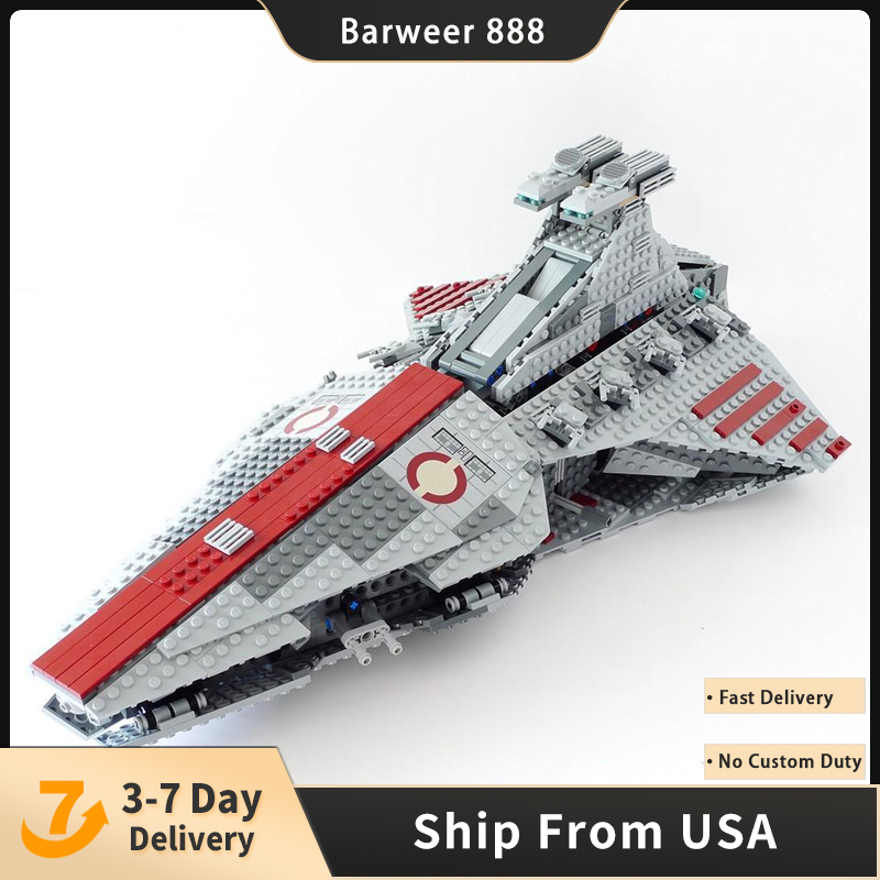 Famous Movie Block Venator-Class Republic Attack Cruiser Model 1170PCS Building Blocks Brick Toys Kids Gift Set Compatible With 8039
Famous Movie Block Venator-Class Republic Attack Cruiser Model 1170PCS Building Blocks Brick Toys Kids Gift Set Compatible With 8039