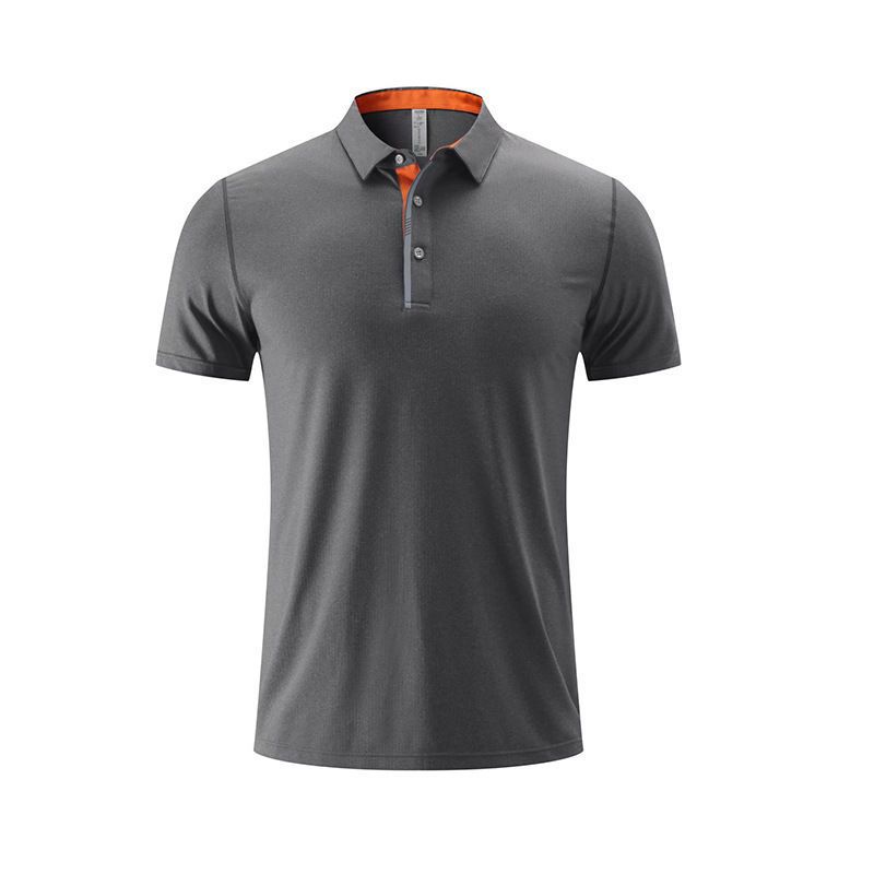 L95 Outdoor Mens Polo Shirt Mens Quick Dry Sweat-wicking Short Top Male Short Sleeve High Quantity yoga Outfit