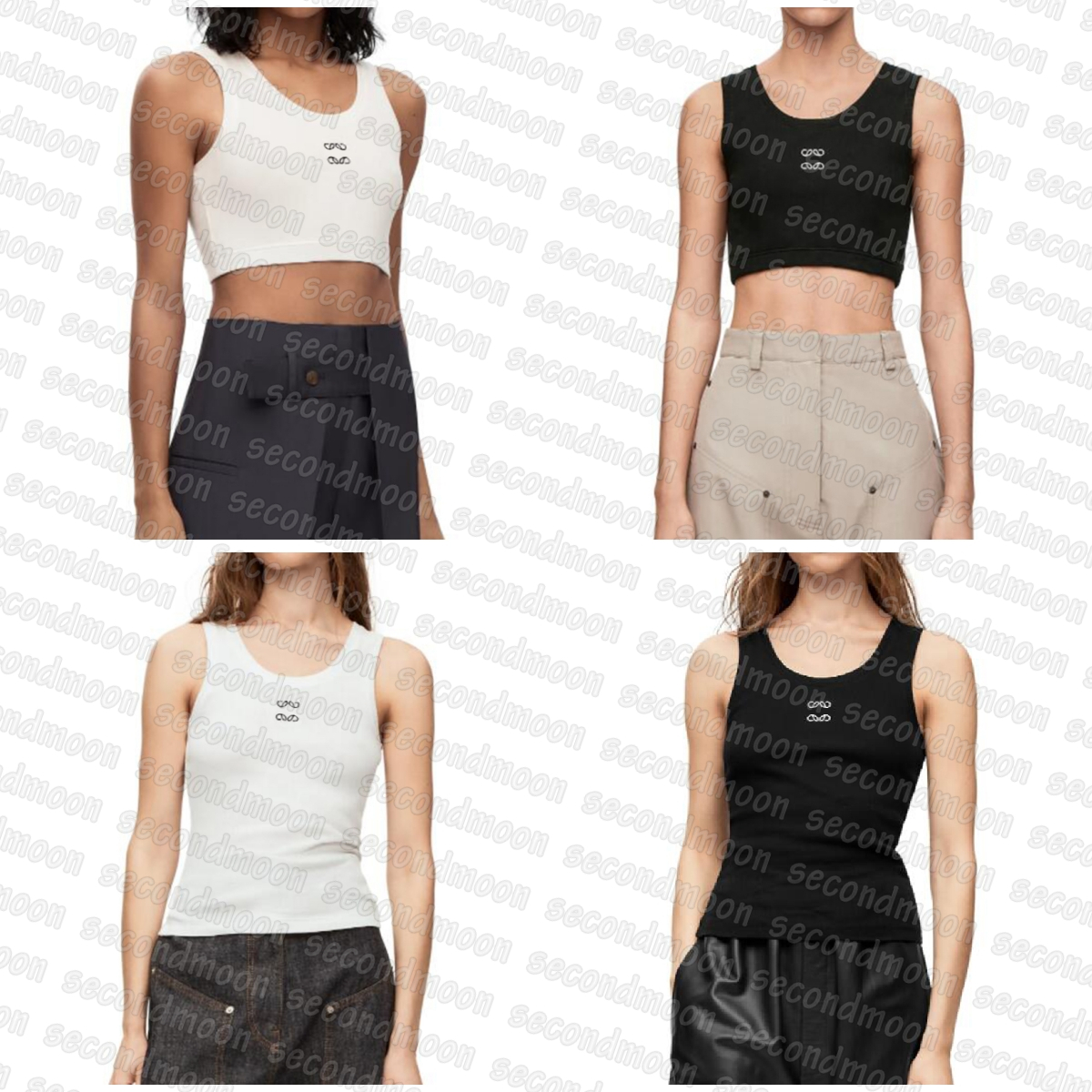Women Knits T Shirt Designer Embroidered Tanks Top Summer Knitted Tank Tops Yoga Sport Cropped Tops, White long
Women Knits T Shirt Designer Embroidered Tanks Top Summer Knitted Tank Tops Yoga Sport Cropped Tops, White long