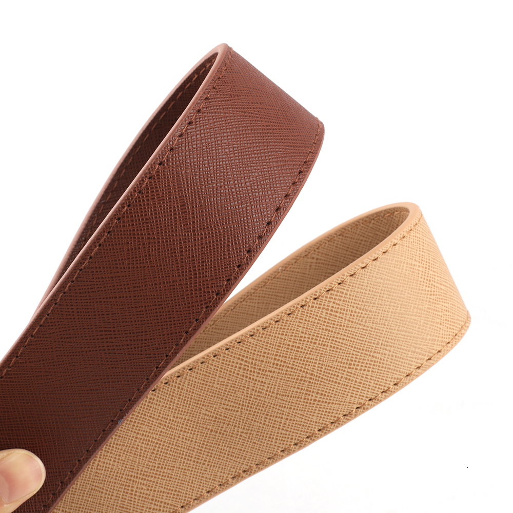 Bag Parts Accessories Bag Strap Gold Buckle Handbag Straps Replacement Parts Bag Belts Leather Handles for Women Shoulder Bags Accessories 230519