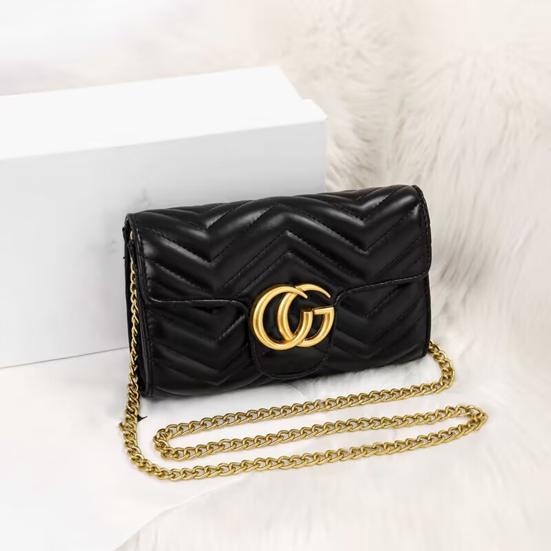 Top qualitys Women Chain Shoulder Crossbody Bags Lady Purse Messenger Bag Designer Handbags Wallets backpack female purse, Black
Top qualitys Women Chain Shoulder Crossbody Bags Lady Purse Messenger Bag Designer Handbags Wallets backpack female purse, Black
