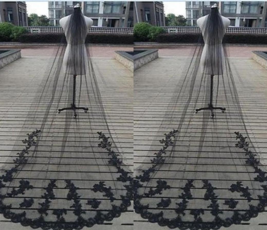 Charming Black Wedding Veils 2018 New Style One Layer Lace Appliqued Soft Tulle Bridal Wedding Veil with Comb4458825, Ivory
Charming Black Wedding Veils 2018 New Style One Layer Lace Appliqued Soft Tulle Bridal Wedding Veil with Comb4458825, Ivory