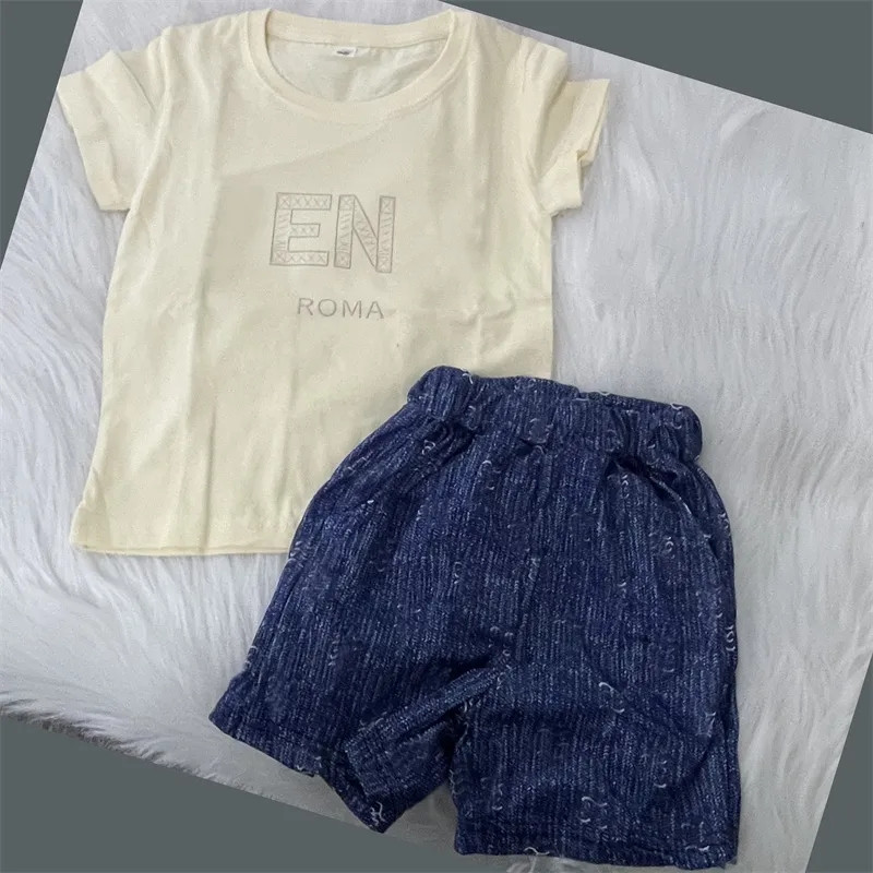 Designer Baby Girls Clothes Set Kids Summer Clothing Suits Baby Girl Casual Tee Shirt Cute Shirts Sets Shorts Suit Childrens Fashion Clothes DH006, Beige
Designer Baby Girls Clothes Set Kids Summer Clothing Suits Baby Girl Casual Tee Shirt Cute Shirts Sets Shorts Suit Childrens Fashion Clothes DH006, Beige