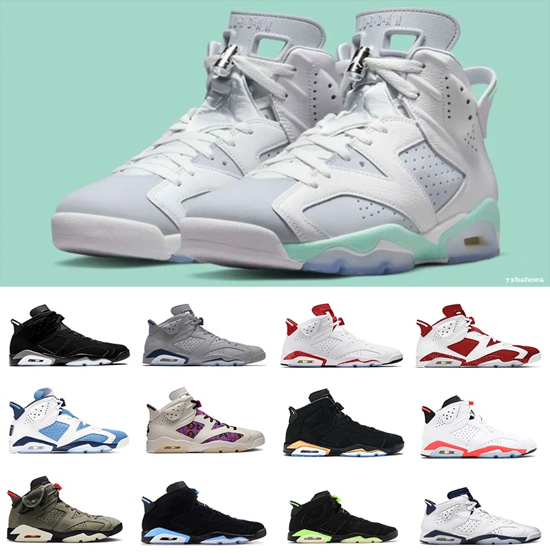 Men Basketball Shoes 6 6s Mint Foam Midnight Navy University Blue Electric Green Bordeaux Hare UNC Infrared White Red Oreo Sports Blue Sneakers, 12#
Men Basketball Shoes 6 6s Mint Foam Midnight Navy University Blue Electric Green Bordeaux Hare UNC Infrared White Red Oreo Sports Blue Sneakers, 12#