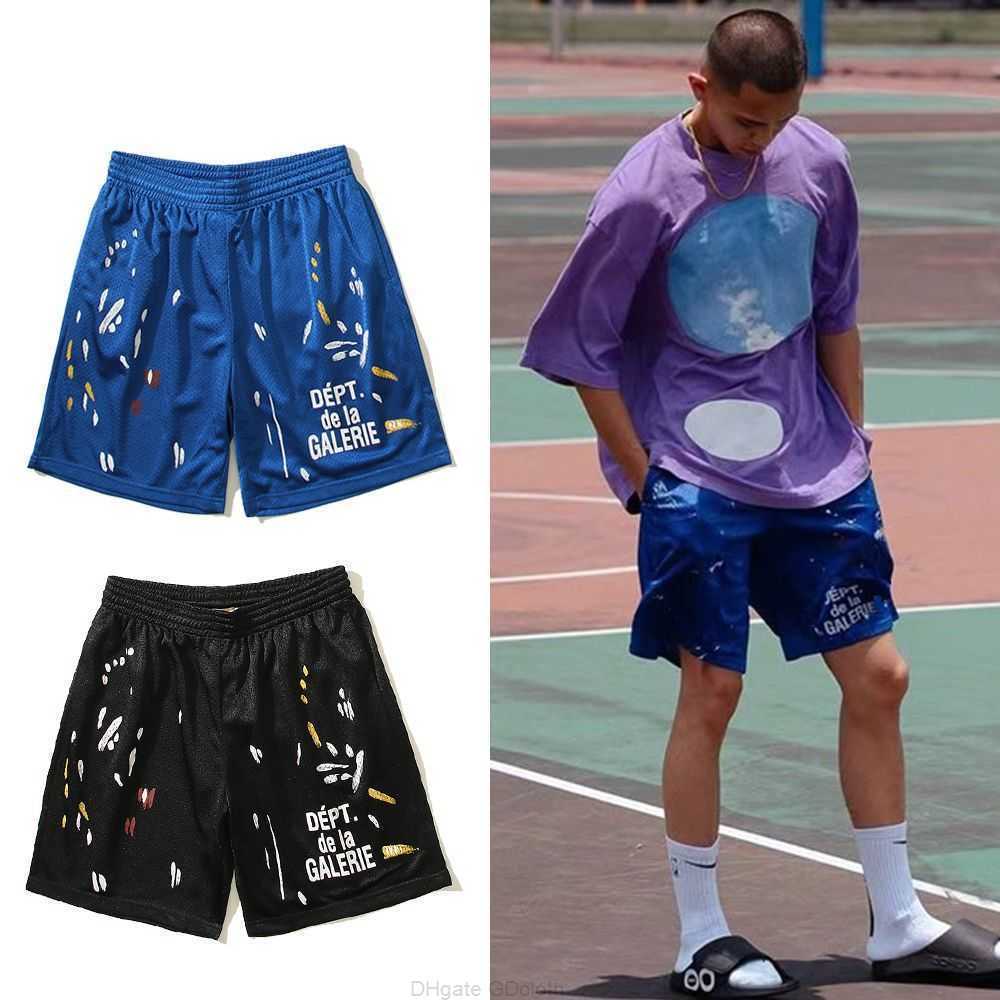 Designer Galleries Short Fashion Casual Clothing Galleryes Depts American High Street Speckle Graffiti Shorts Casual Breathable Mesh Sports Capris Basketball Pa, Black
Designer Galleries Short Fashion Casual Clothing Galleryes Depts American High Street Speckle Graffiti Shorts Casual Breathable Mesh Sports Capris Basketball Pa, Black