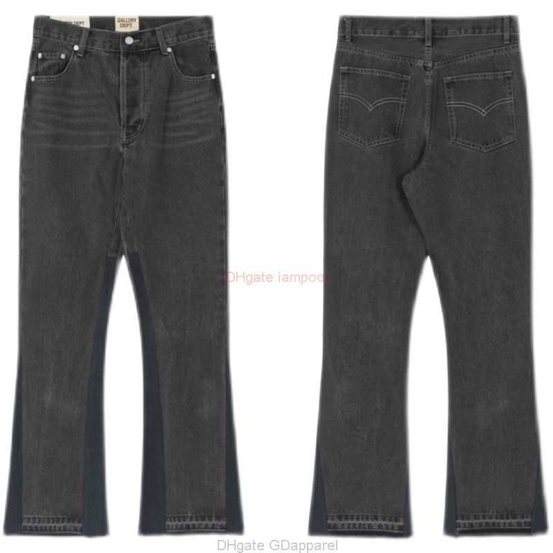 Fashion Designer Clothing Galleries Denim Pants Galleryes Depts Heavy Industry Speckled Ink Graffiti Micro Horn Structure Spliced Jeans Mens High Street for sale, Black
Fashion Designer Clothing Galleries Denim Pants Galleryes Depts Heavy Industry Speckled Ink Graffiti Micro Horn Structure Spliced Jeans Mens High Street for sale, Black