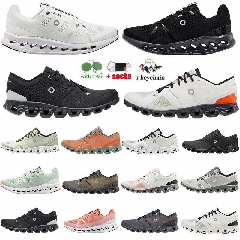 Running Cloud X X3 Shoes Clouds Black White Olive Shock Absorbing Designer Sneakers Cloudnova Form Cloudsurfer Walking Jogging Trainers Footwear 36-47
Running Cloud X X3 Shoes Clouds Black White Olive Shock Absorbing Designer Sneakers Cloudnova Form Cloudsurfer Walking Jogging Trainers Footwear 36-47