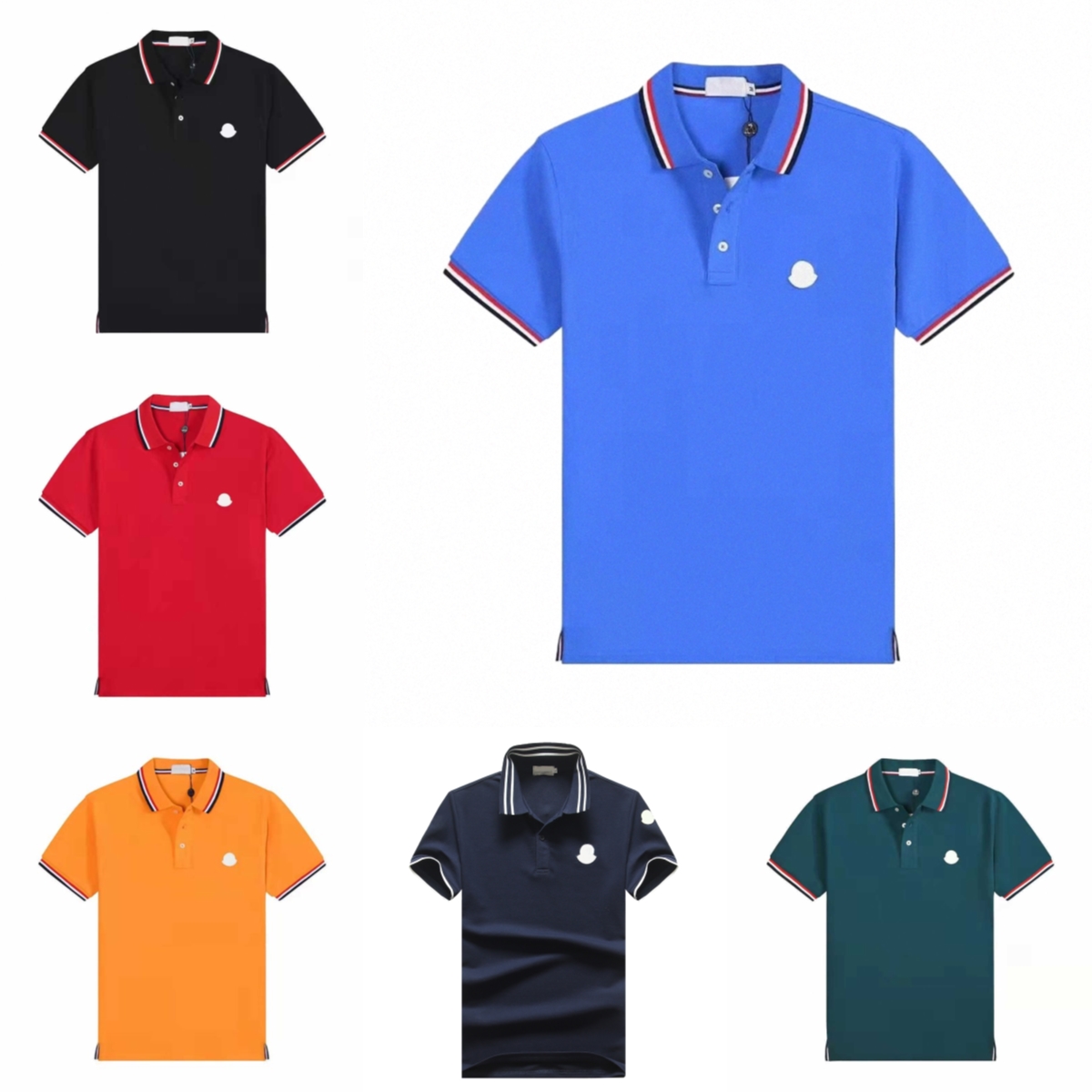 2023 Designer Men's Polos Monclair Classical Shirts Men Luxury Polos Casual Mens T Shirt Snake Bee Letter Print Embroidery Fashion High Street Man Tee K1oo#, 11
2023 Designer Men's Polos Monclair Classical Shirts Men Luxury Polos Casual Mens T Shirt Snake Bee Letter Print Embroidery Fashion High Street Man Tee K1oo#, 11