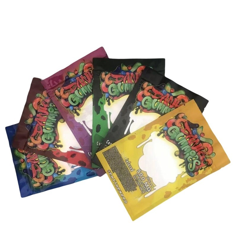 Dank Gummies Packaging Bags 6 kinds 500mg Black Red Yellow Green Purple Blue Dank gummy Edibles mylar bag Empty plastic smell proof zipper Edible packing baggies
Dank Gummies Packaging Bags 6 kinds 500mg Black Red Yellow Green Purple Blue Dank gummy Edibles mylar bag Empty plastic smell proof zipper Edible packing baggies