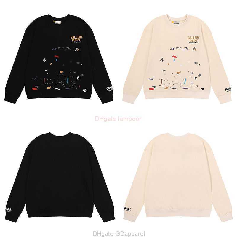 Designer Clothing Galleries Hoodie Mens Sweatshirts Galleryes Depts Trendy Brand Speckle Ink Hand Painted Print New Long Sleeve Cotton Terry Round Neck Sweatshirt, Shipping fee
Designer Clothing Galleries Hoodie Mens Sweatshirts Galleryes Depts Trendy Brand Speckle Ink Hand Painted Print New Long Sleeve Cotton Terry Round Neck Sweatshirt, Shipping fee