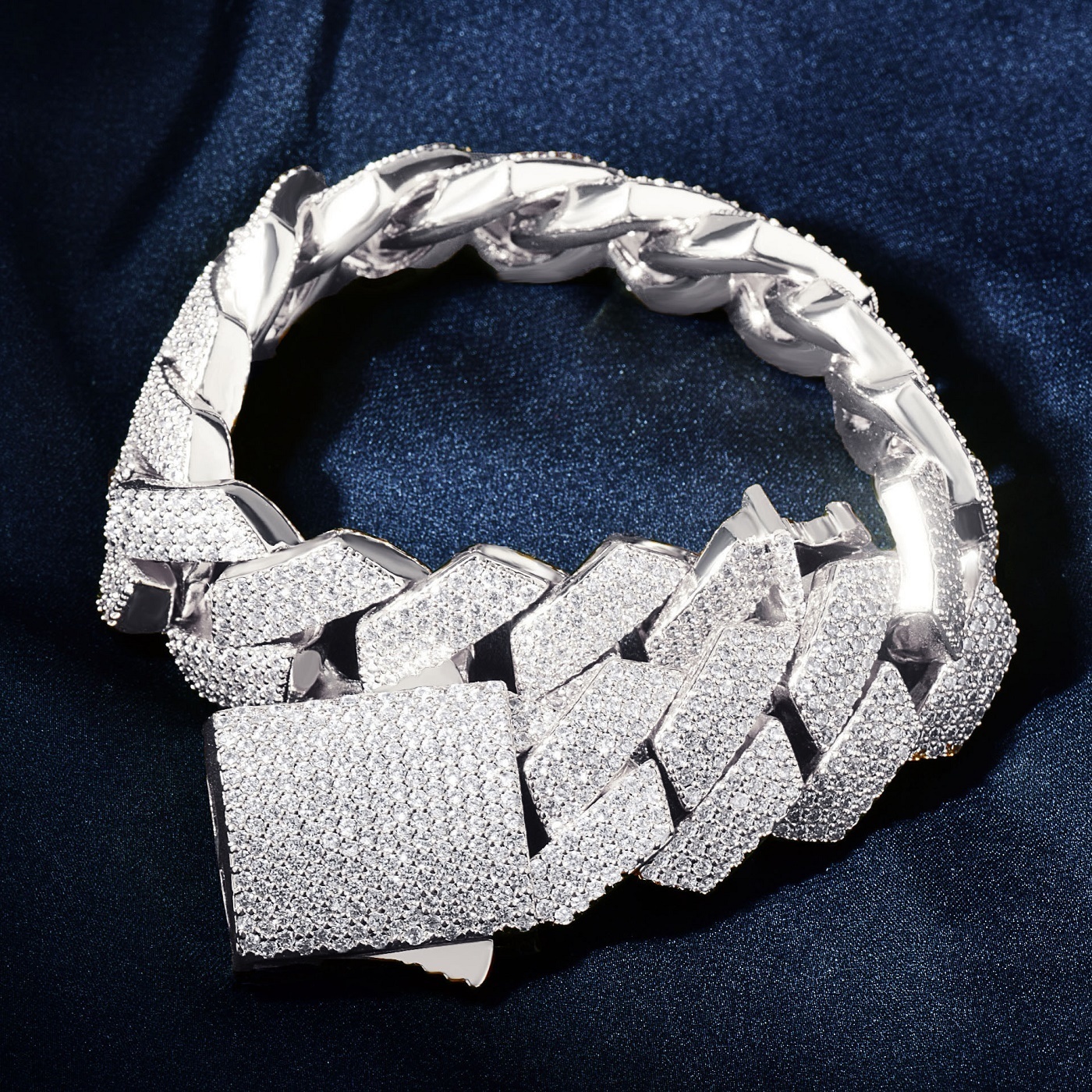 Chain CUC Men Hip Hop Bracelet 20mm 4 Row Miami Cuban Chain Gold Color Iced Out Zirconia Link Fashion Rock Rapper Jewelry 230519