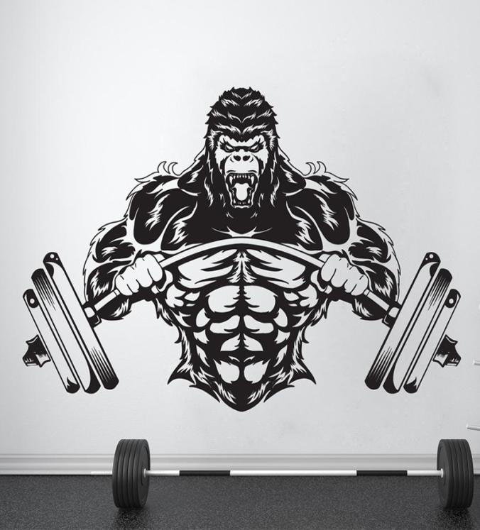 Gym Wall Decal Custom Fitness Decor Workout Art Vinyl Sticker Gorilla Gym Quote Stickers Motivation Crossfit A732 2103087819861
Gym Wall Decal Custom Fitness Decor Workout Art Vinyl Sticker Gorilla Gym Quote Stickers Motivation Crossfit A732 2103087819861