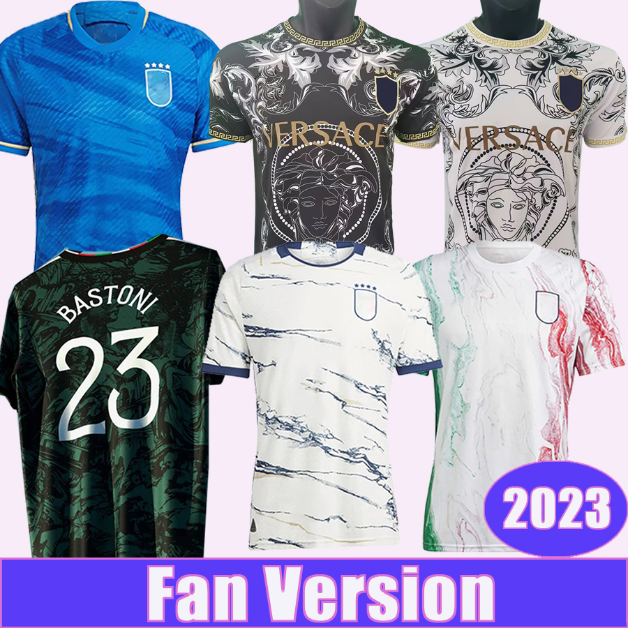 2023 Italy VERRATTI Mens Soccer Jerseys National Team PINAMONTI TOTTI RASPADORI CHIESA BARELLA BONUCCI Home Away Training Wear Special Edition Football Shirts, Qm3356 2023 home no patch
2023 Italy VERRATTI Mens Soccer Jerseys National Team PINAMONTI TOTTI RASPADORI CHIESA BARELLA BONUCCI Home Away Training Wear Special Edition Football Shirts, Qm3356 2023 home no patch