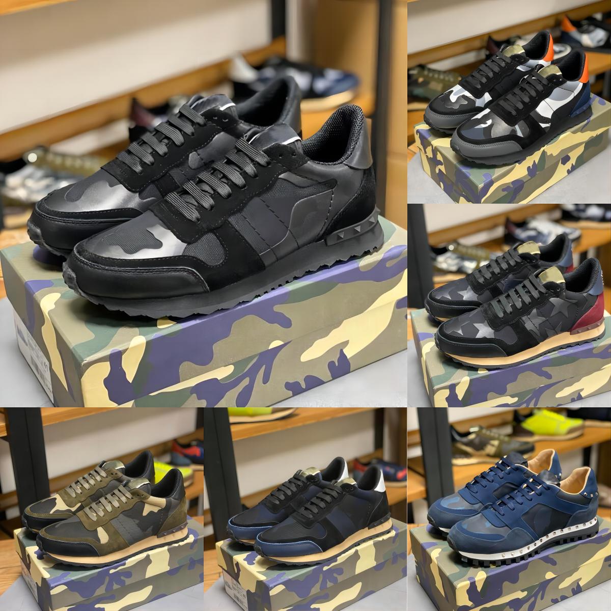 2023 Top Qualitys Camouflage Sneaker Womens Mens Rivet Shoes Studded Flats Mesh Camo Suede Leather Casual Trainers Shoe Size 39-45, Color 12
2023 Top Qualitys Camouflage Sneaker Womens Mens Rivet Shoes Studded Flats Mesh Camo Suede Leather Casual Trainers Shoe Size 39-45, Color 12