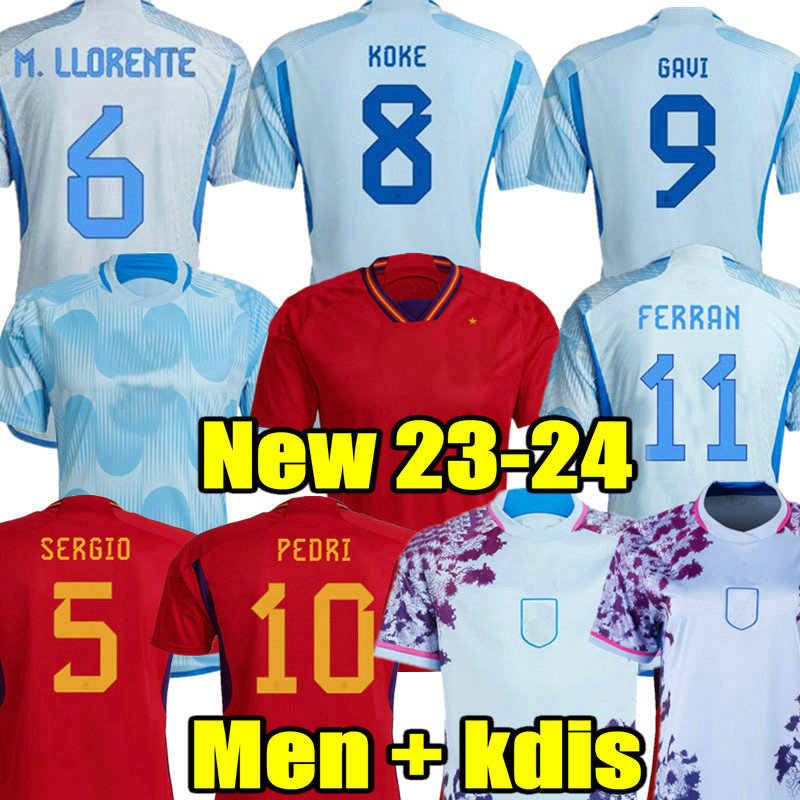 PEDRI 22 23 24 Spain soccer jerseys 2023 2024 Espana MORATA FERRAN KOKE GAVI AZPILICUETA fans Player football shirts men woman kids kits LLORENTE ANSU FATI CARVAJAL, Player version aldult
PEDRI 22 23 24 Spain soccer jerseys 2023 2024 Espana MORATA FERRAN KOKE GAVI AZPILICUETA fans Player football shirts men woman kids kits LLORENTE ANSU FATI CARVAJAL, Player version aldult