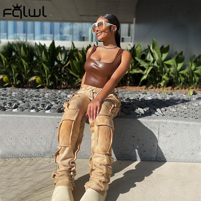 Leggings FQLWL Streetwear High Waist Cargo Pants Women Trousers Bodycon Stacked Pants Female Skinny Pocked Harem Pants Legging Joggers, Lavender
Leggings FQLWL Streetwear High Waist Cargo Pants Women Trousers Bodycon Stacked Pants Female Skinny Pocked Harem Pants Legging Joggers, Lavender