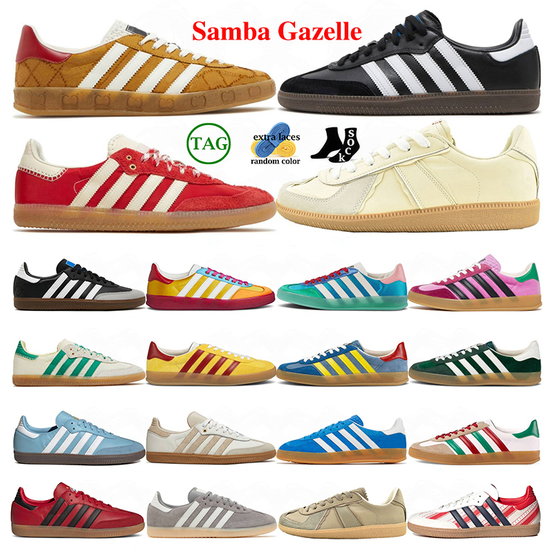 2023 Retro Sambas Vegan gazelle bold Casual Shoes Women Fashion Mexico Vegan Black White Gum Mens Blue Beige Pink Velvet OG Designer men trainers Platform Sneakers, 21
2023 Retro Sambas Vegan gazelle bold Casual Shoes Women Fashion Mexico Vegan Black White Gum Mens Blue Beige Pink Velvet OG Designer men trainers Platform Sneakers, 21