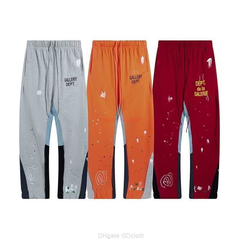 Designer Clothing Galleries Pant Galleryes Depts Vintage380g Pure Cotton Loop Patchwork Sanitary Pants with Splashed Ink Print Loose Pants Trend Luxury Casual Str, Gray
Designer Clothing Galleries Pant Galleryes Depts Vintage380g Pure Cotton Loop Patchwork Sanitary Pants with Splashed Ink Print Loose Pants Trend Luxury Casual Str, Gray