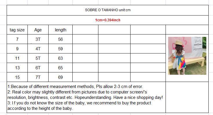Girl's Dresses Jargazol Summer Fashion Kids Dresses for Girls Ranbow Bow Backless Princess Dress Little Girls Dresses Vestidos Party Clothes 2305