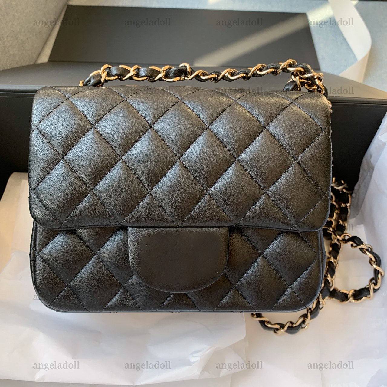 10A Mirror Quality Designers Bags 17cm Mini Square Single Flap Bag Womens Handbag Real Leather Caviar Lambskin Black Quilted Purse Crossbody Shoulder Chain Box Bag, Red lambskin
10A Mirror Quality Designers Bags 17cm Mini Square Single Flap Bag Womens Handbag Real Leather Caviar Lambskin Black Quilted Purse Crossbody Shoulder Chain Box Bag, Red lambskin