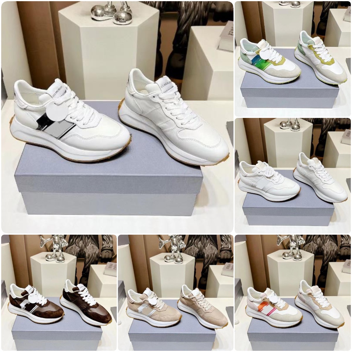 2023 Nen Patform Designer Men Women Hogans Casual Shoes Fashion Lace Up Uede Leather Rubber Sole Black White Green Trainer Size 35-45, Color16
2023 Nen Patform Designer Men Women Hogans Casual Shoes Fashion Lace Up Uede Leather Rubber Sole Black White Green Trainer Size 35-45, Color16