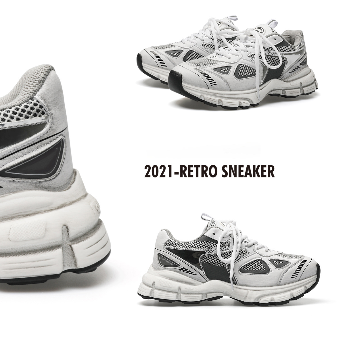 Dress Shoes Shoes For Men Women's Chunky White Sneakers Ladies Running Casual Shoes Fashion Light Male Tenis Sports Fitness Footwear 230519