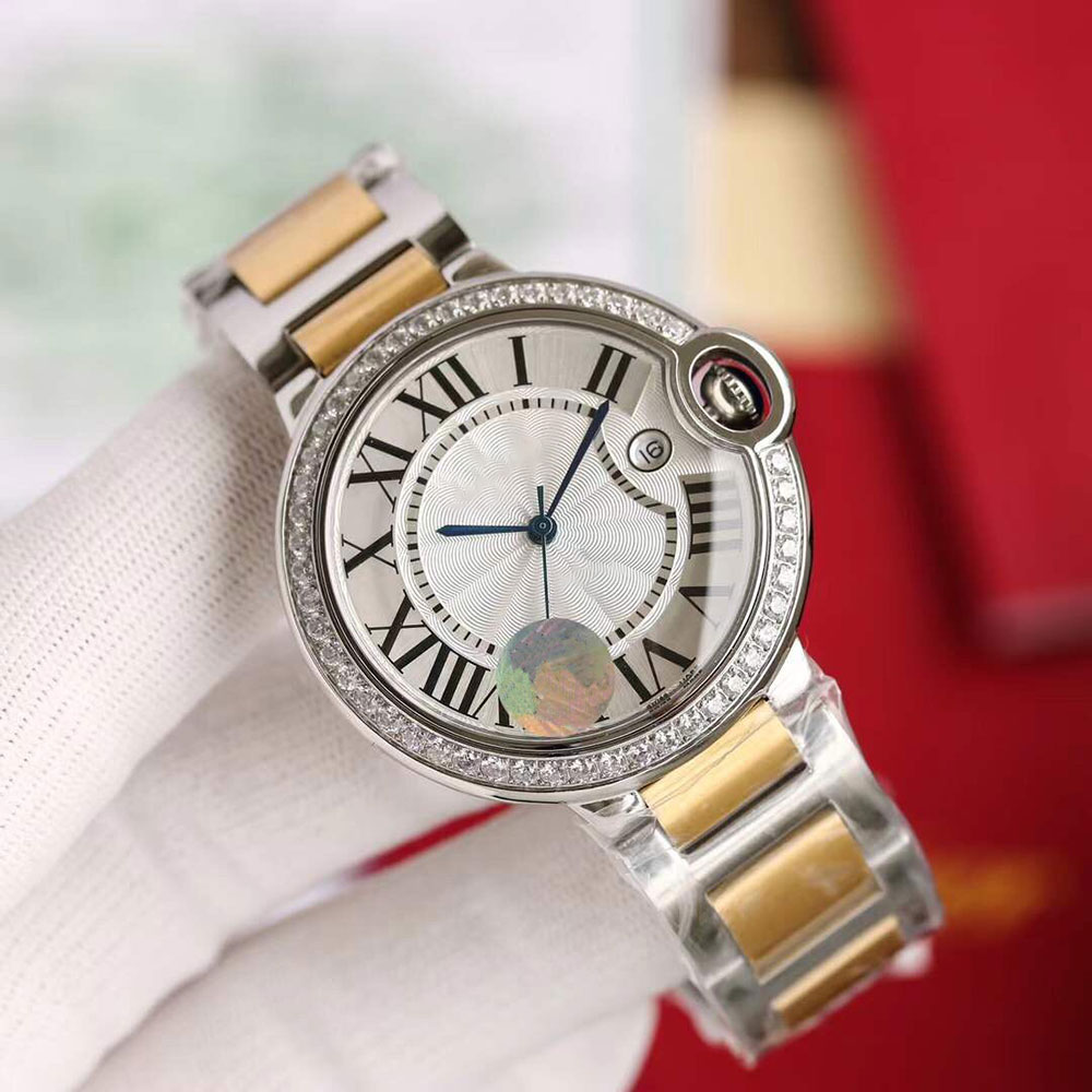 Mens Watch Fully Automatic Mechanical Watches 33mm 36mm 42mm Womens Wristwatch Precision Steel Band Fashion Couple Clock, Color1
Mens Watch Fully Automatic Mechanical Watches 33mm 36mm 42mm Womens Wristwatch Precision Steel Band Fashion Couple Clock, Color1