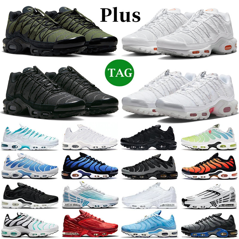 

Tn Plus 3 Running Shoes Men Sneaker Tns Terrascape Toggle Utility Triple White Red Metallic Silver Fire Ice Oreo Hyper Sky Bule Women Trainers Sports Sneakers, Color#11