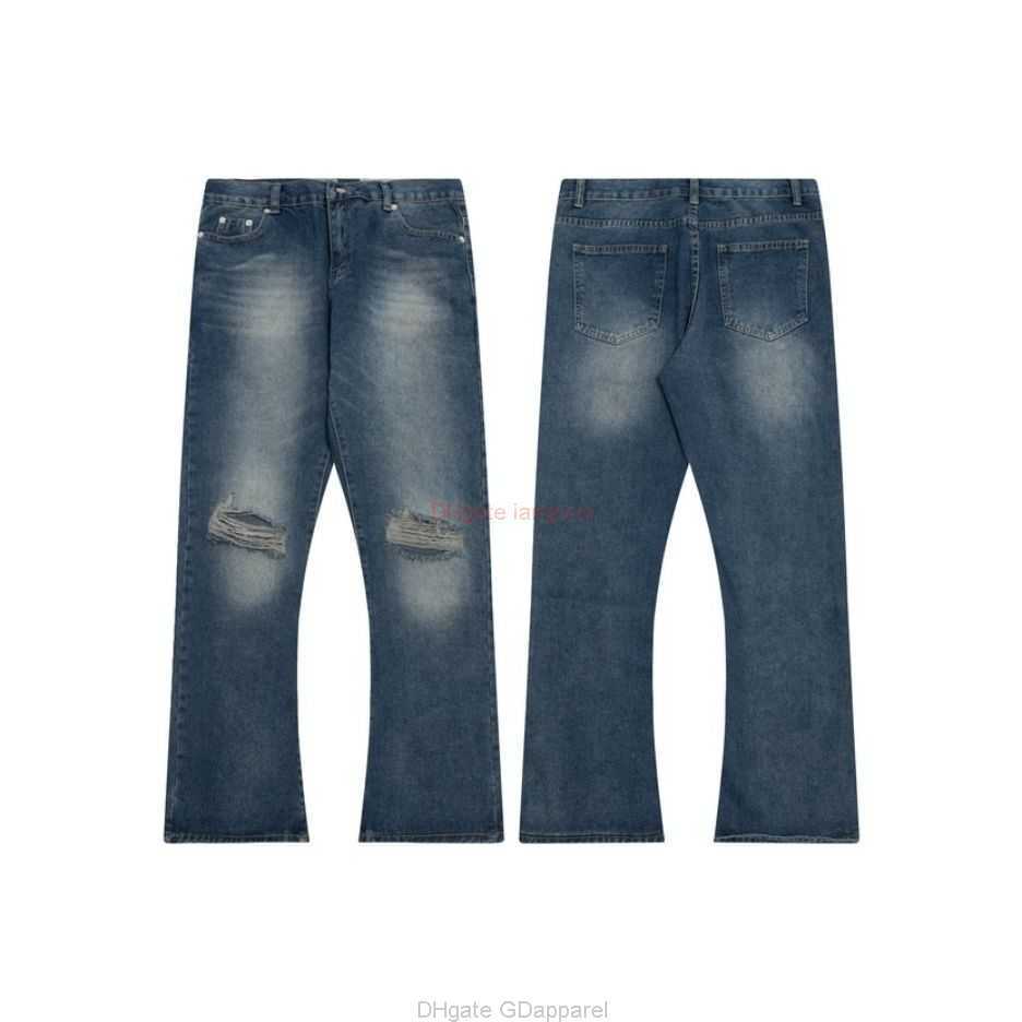 Fashion Designer Clothing Galleries Denim Pants High Edition Galleryes Depts High Street Net Red Men's Women's Water Washing Trousers Fashion Jeans Distressed Rippe, Blue
Fashion Designer Clothing Galleries Denim Pants High Edition Galleryes Depts High Street Net Red Men's Women's Water Washing Trousers Fashion Jeans Distressed Rippe, Blue